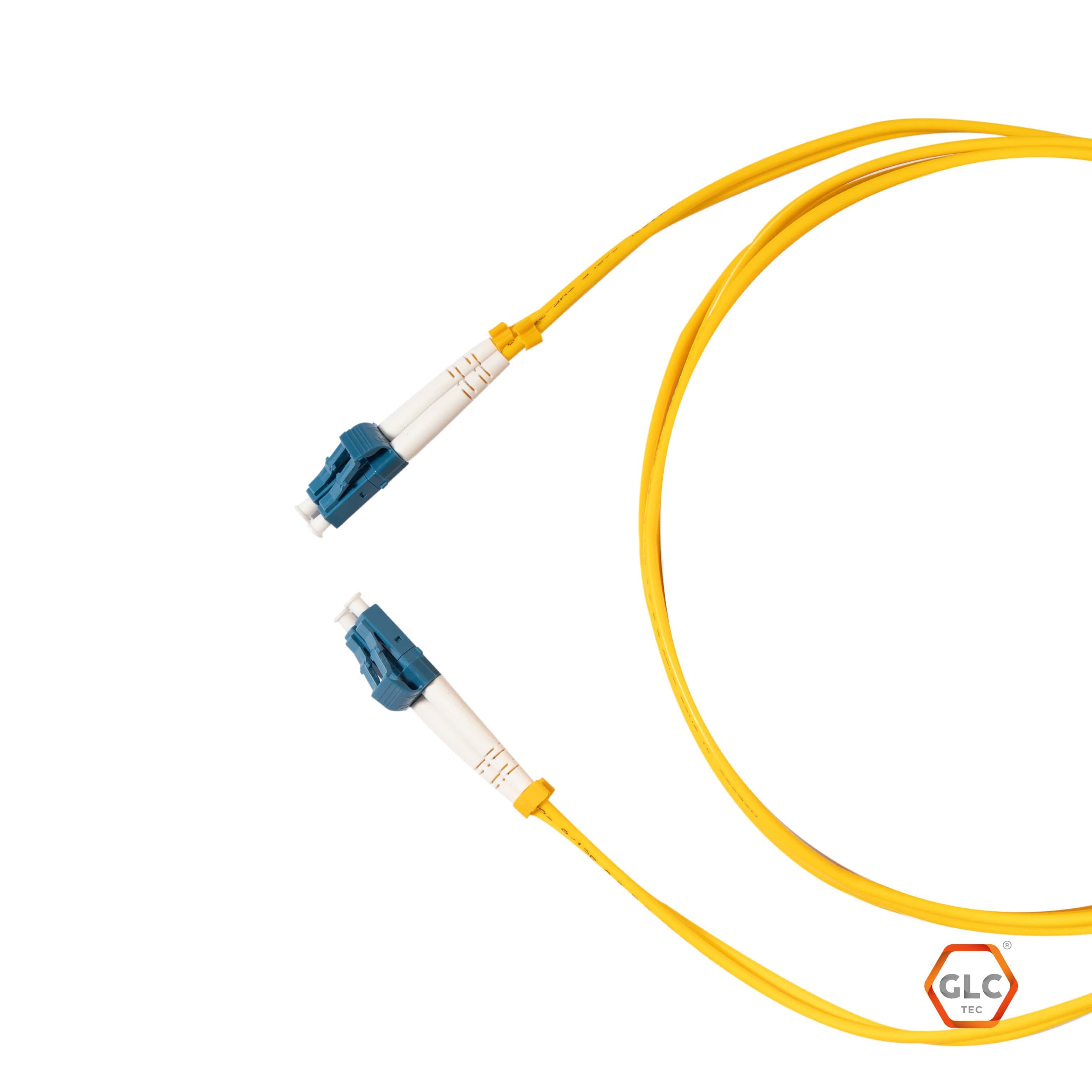 LATIG.FO MONO.PRECONEC.LSFH FC/PC 10m – Cavo In Fibra Ottica Monomodale Simplex, Connettori FC/PC, Guaina LSFH