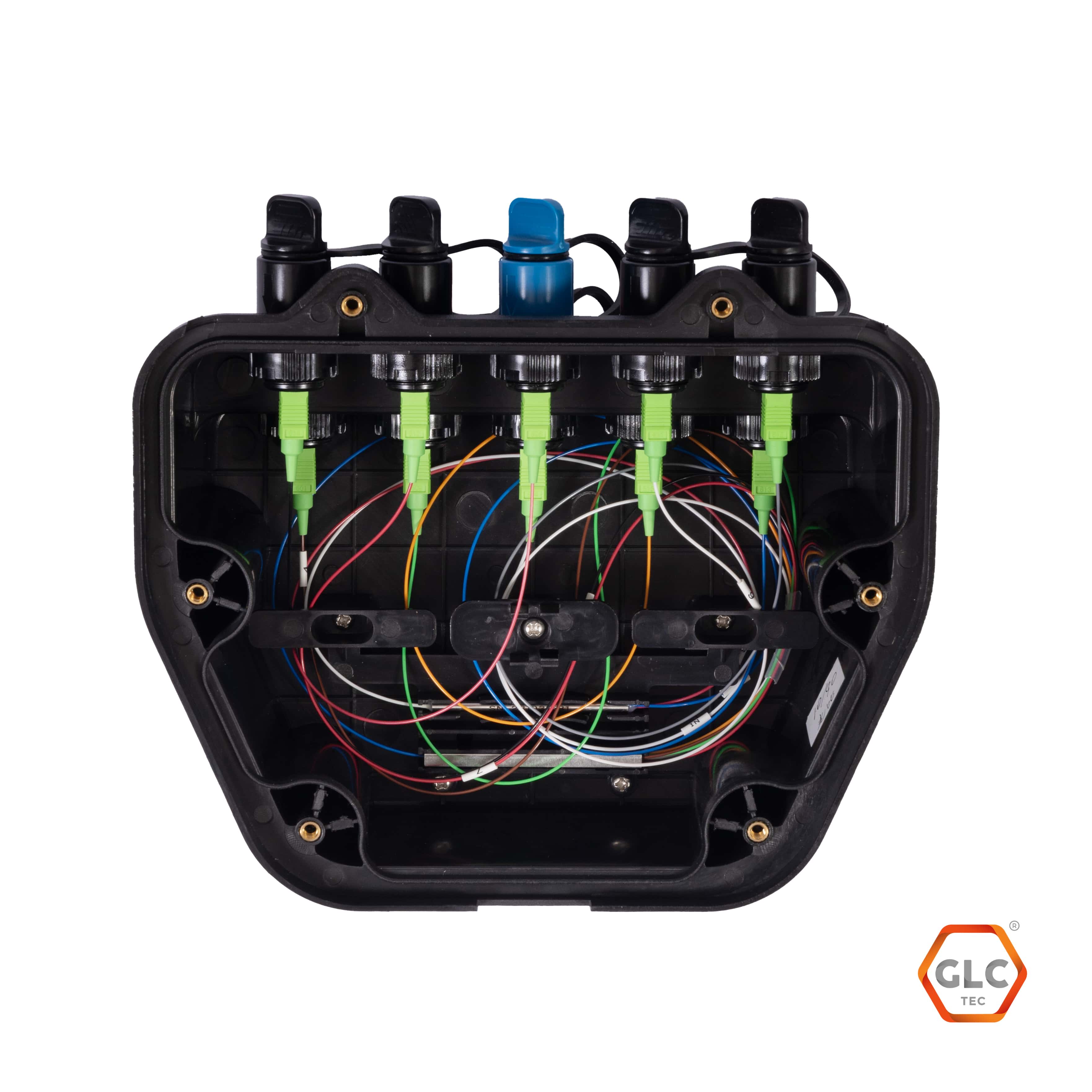 CAJA NAP 1X8 GLC-FDB-002-01 CAJA EXTERIOR FTTH 2X8+1SPLITER 1X8 CONECT SC/APC+8ADAPT SC7APC