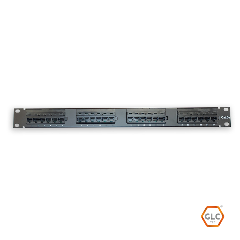 Patch Pannel 24Ports Cat 5E P/ Krone/110
