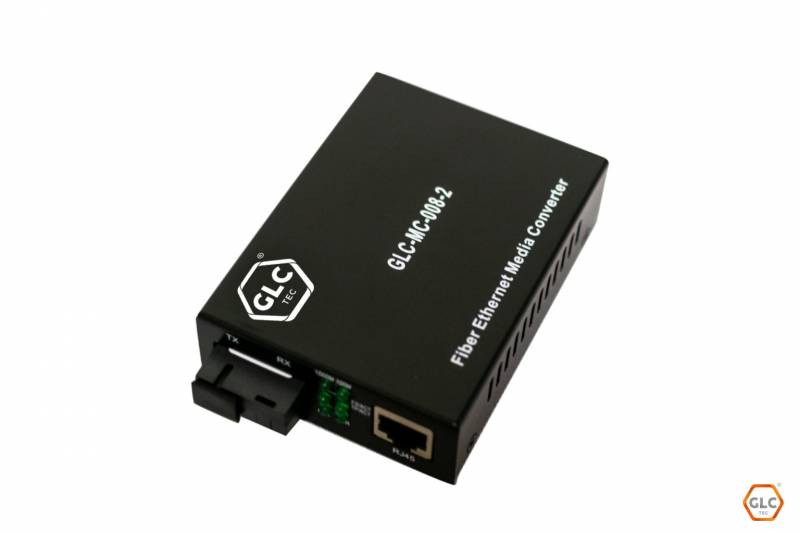 10/100/1000M Single Fiber Sm Media Converter,1550Nm,60Km Sc (No Incluye Fuente)