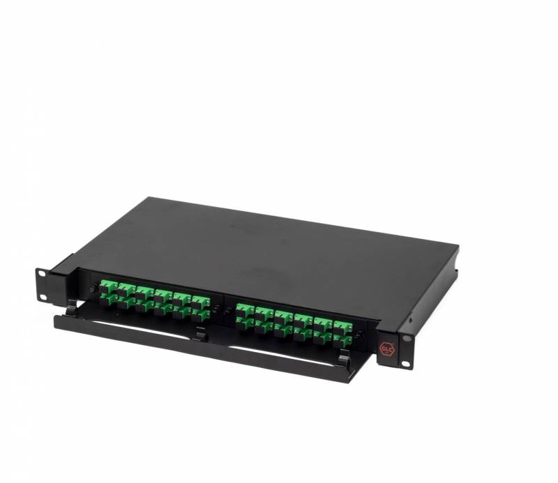 Bandeja Fo C/ Adaptador Sc/Apc Y Pigtail Scapc X24