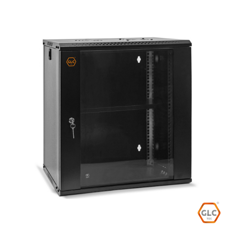 19 12U 600*450 W/M Cabinet Black Color, Disassembled Flat Packing Type