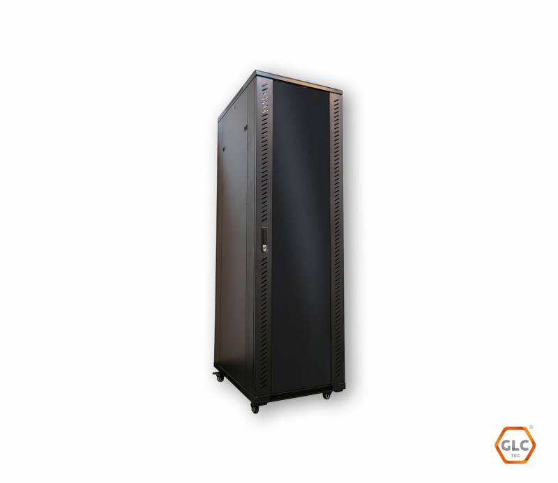 Rack 19 Prof- 800 De 40 U Pta. Cristal Delantera Desarmado
